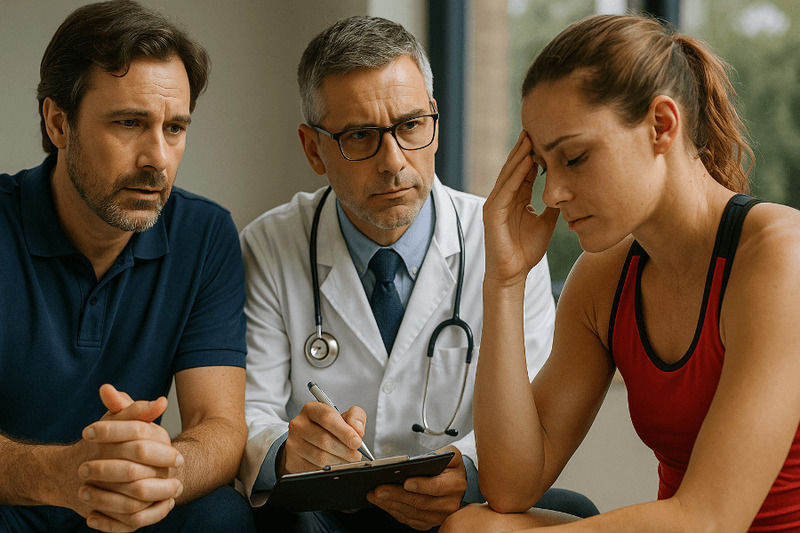 Если есть признаки расстройства пищевого поведения, депрессии, панических атак